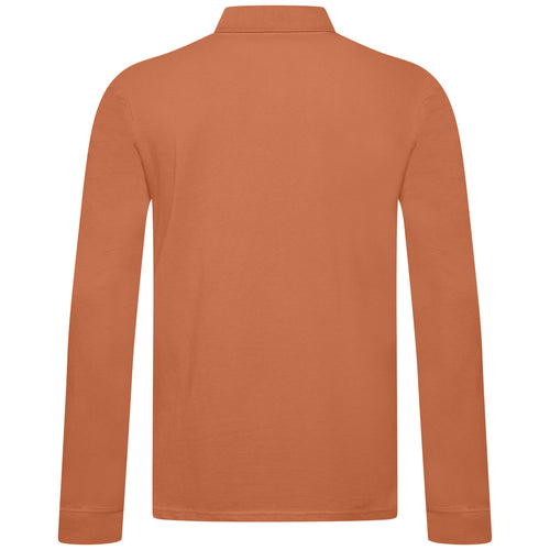 Everett Wales Long Sleeve Polo Shirt