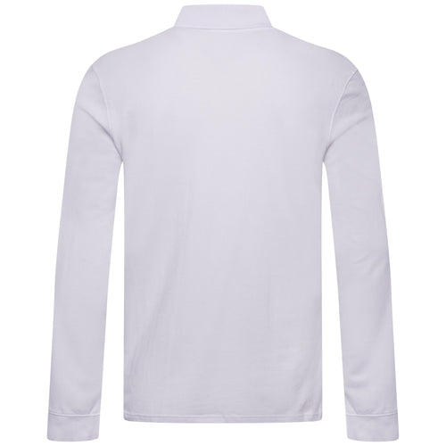 Everett Wales Long Sleeve Polo Shirt