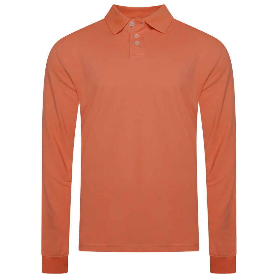 Evryone Long Sleeve Polo Shirt