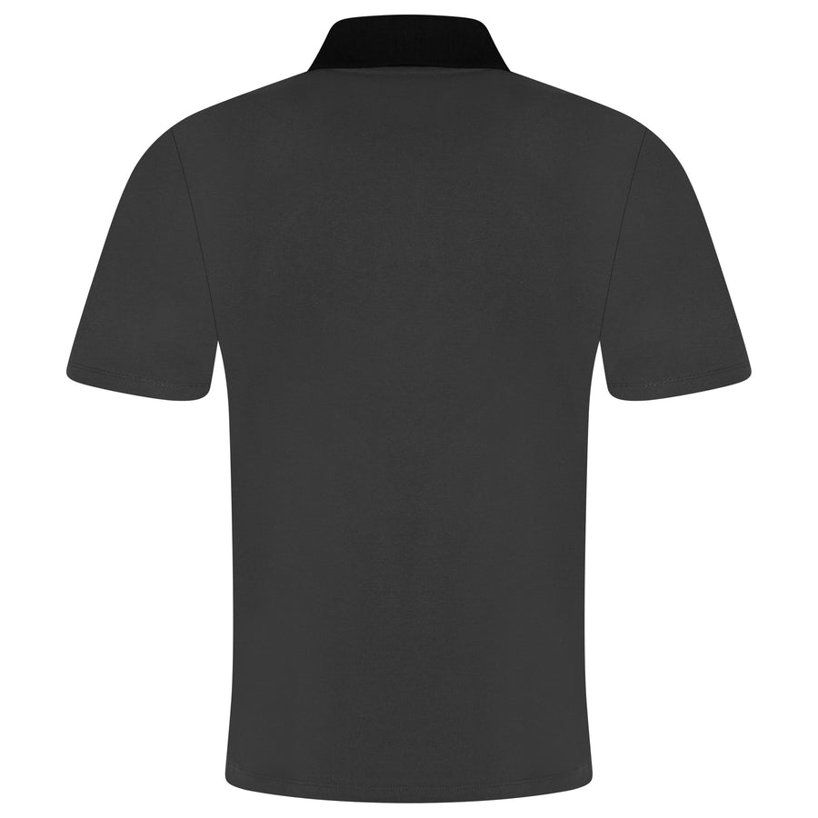 Evryone Contrast Stripe Polo Shirt
