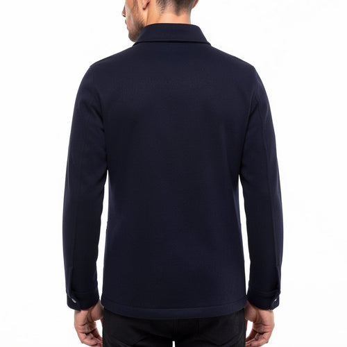 Brushed Winter Jacket with Pockets