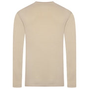 Henley Waffle Knit Long Sleeve Top