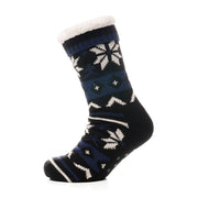 Tom Franks 1 Pair Chunky Knit Sherpa Slipper Socks