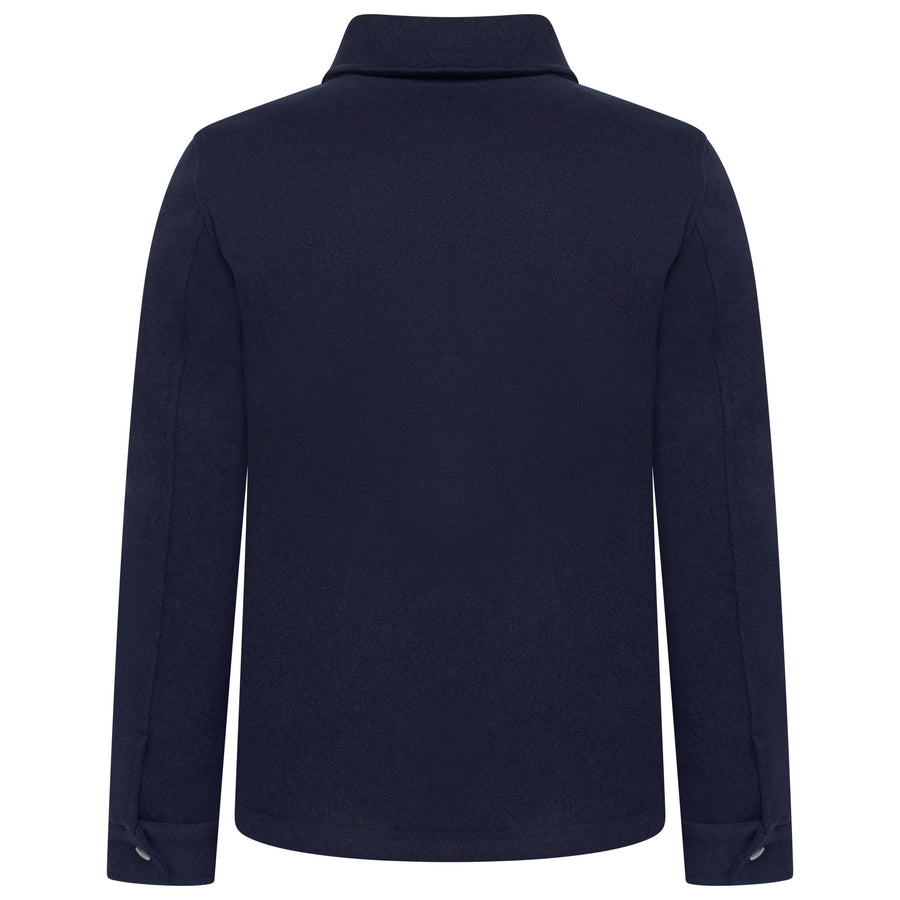 Brushed Winter Jacket with Pockets