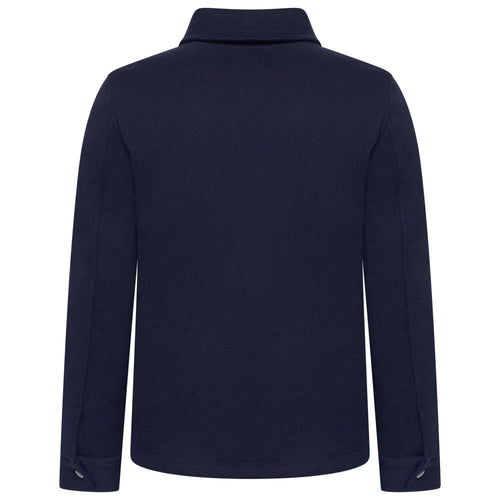 Brushed Winter Jacket with Pockets