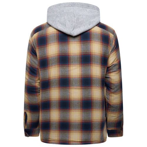 Wrangler Hooded Padded Shirt Jacket