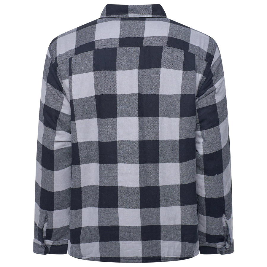 Wrangler Sherpa Lined Plaid Overshirt