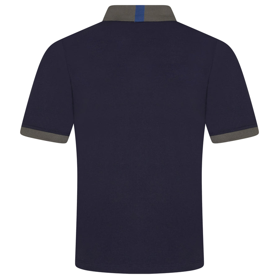 Evryone Contrast Collar Polo Shirt