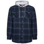 Wrangler Padded Hooded Shirt Jacket