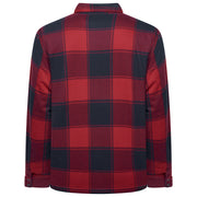 Wrangler Sherpa Lined Flannel Snap Shirt Jacket