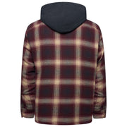 Wrangler Hooded Padded Overshirt Jacket