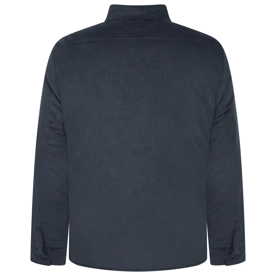 Corduroy Padded Jacket With Pockets