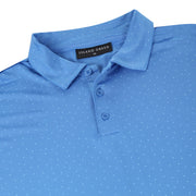 Island Green Dot Print Golf Sport Polo Shirt