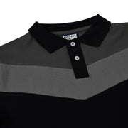 Evryone Contrast Stripe Polo Shirt