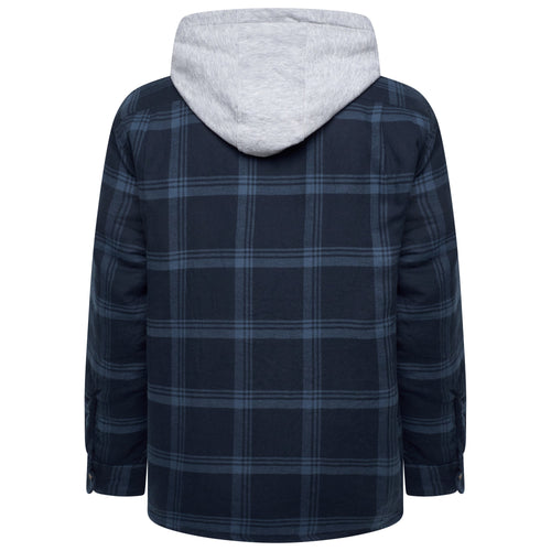 Wrangler Padded Hooded Shirt Jacket