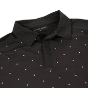 Island Green Geometric Print Golf Sport Polo Shirt