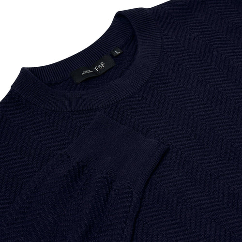 F&F Chevron Knit Pullover Jumper