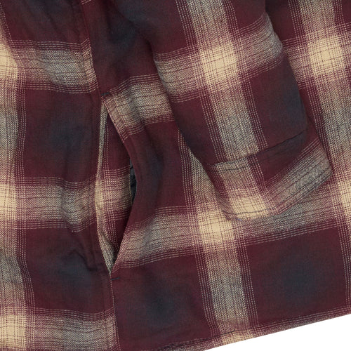 Wrangler Hooded Padded Overshirt Jacket