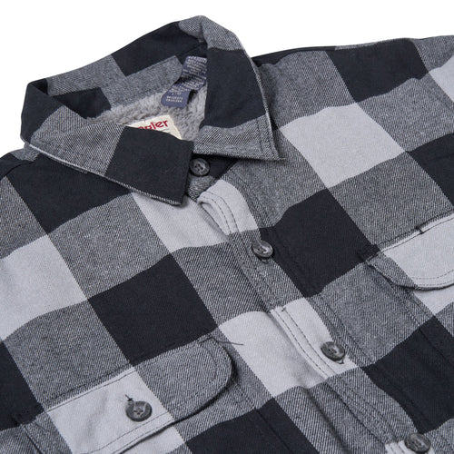 Wrangler Sherpa Lined Plaid Overshirt