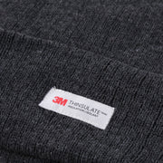 HeatGuard Thinsulate Ribbed Thermal Beanie Hat