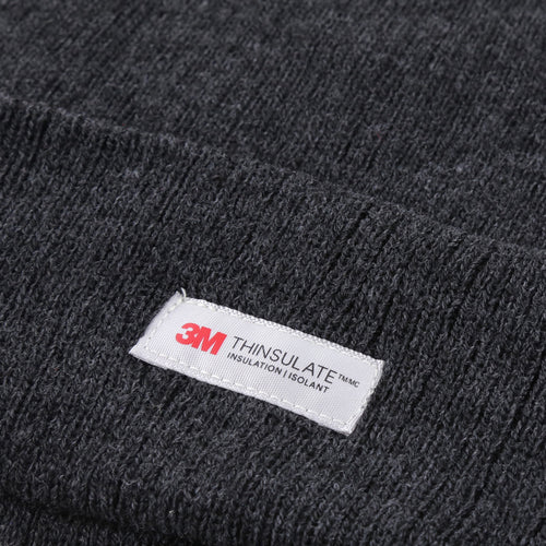 HeatGuard Thinsulate Ribbed Thermal Beanie Hat