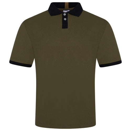 Evryone Contrast Collar Polo Shirt