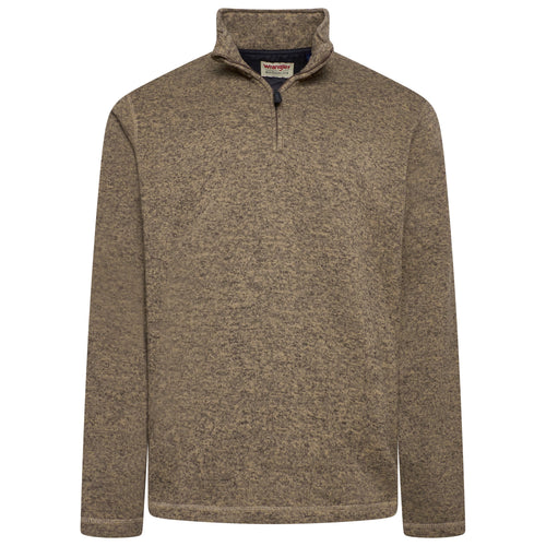 Wrangler Authentics Quarter Zip Fleece