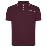 Evryone Contrast Tipped Polo Shirt