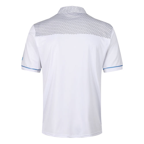 Island Green Dash Print Golf Sport Polo Shirt