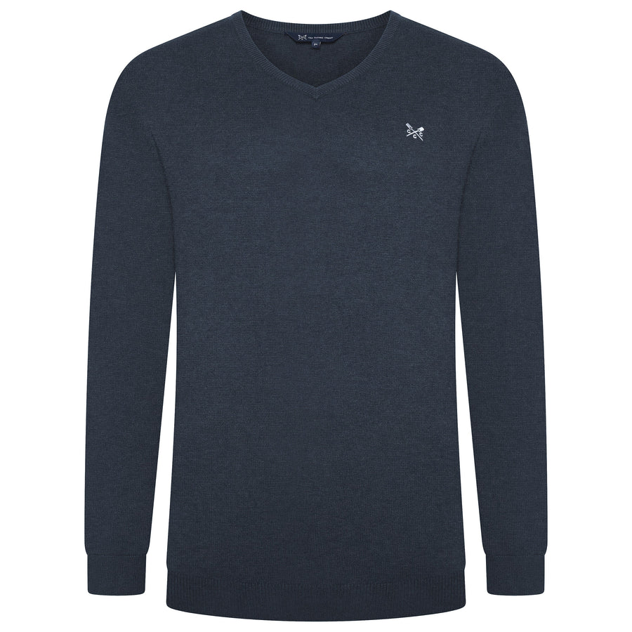 Crew Clothing Company V Neck Jumper