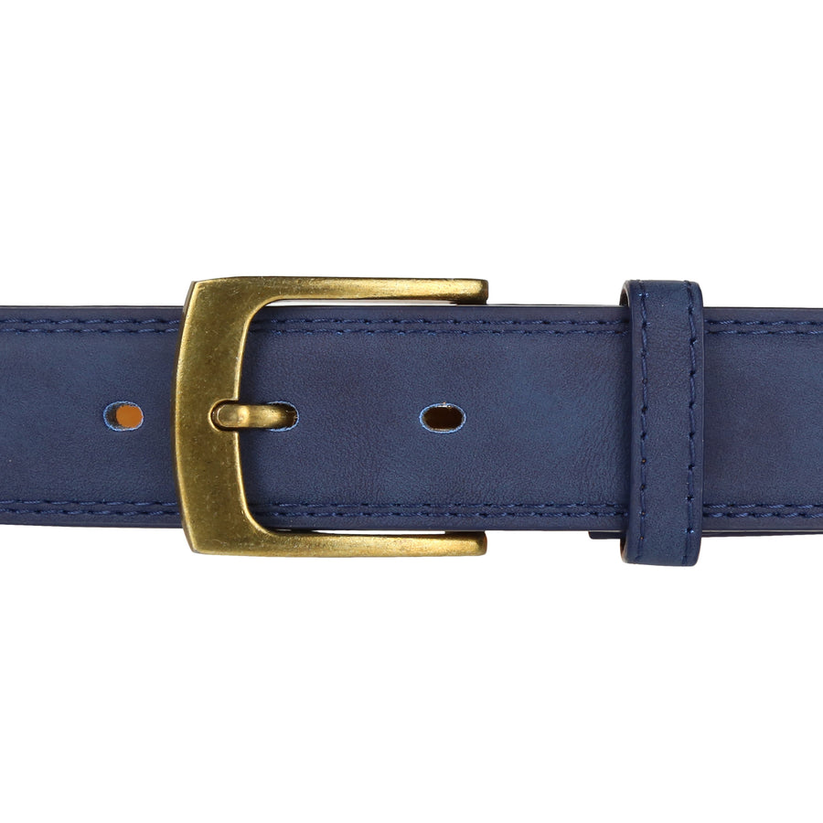 Forest 1.25" Wide Bonded Nubuck Leather Belt