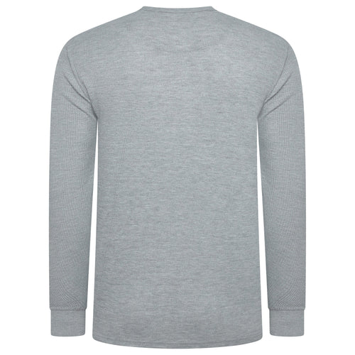 One Brand Crew Neck Waffle Knit T-Shirt