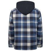 Wrangler Hooded Padded Overshirt Jacket