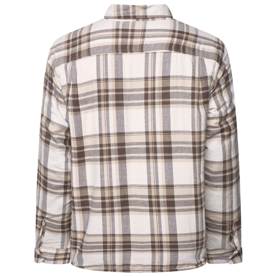 Wrangler Sherpa Lined Plaid Overshirt