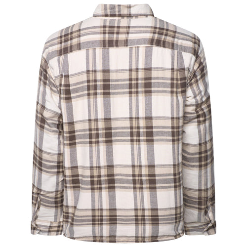 Wrangler Sherpa Lined Plaid Overshirt