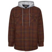 Wrangler Padded Hooded Shirt Jacket