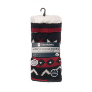 Tom Franks 1 Pair Chunky Knit Sherpa Slipper Socks