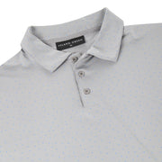 Island Green Dot Print Golf Sport Polo Shirt
