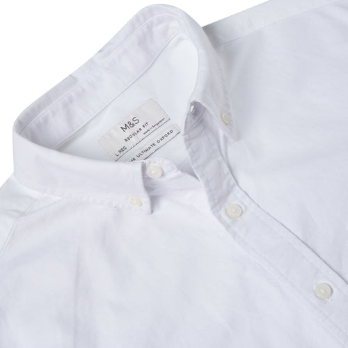 M&S Ultimate Pure Cotton Oxford Shirt