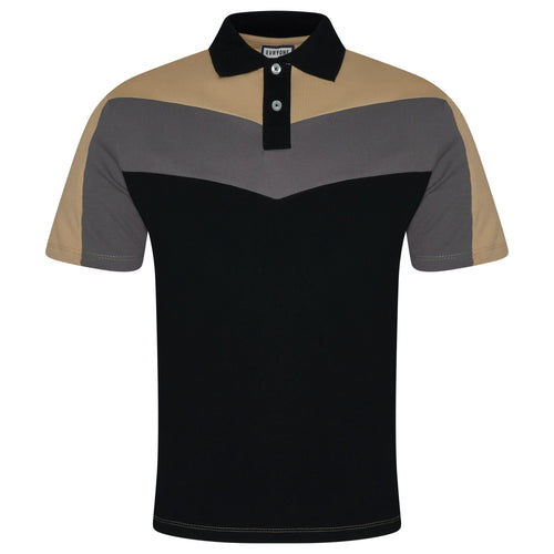 Evryone Contrast Stripe Polo Shirt