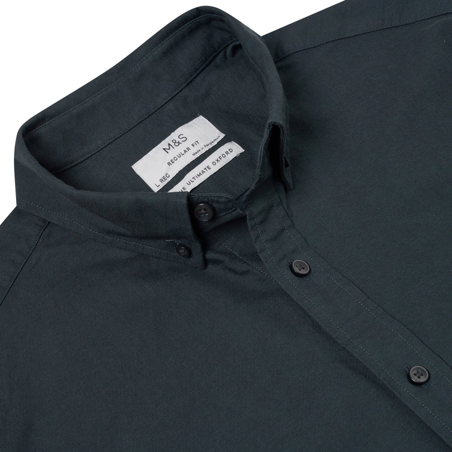 M&S Assorted Ultimate Pure Cotton Oxford Shirt