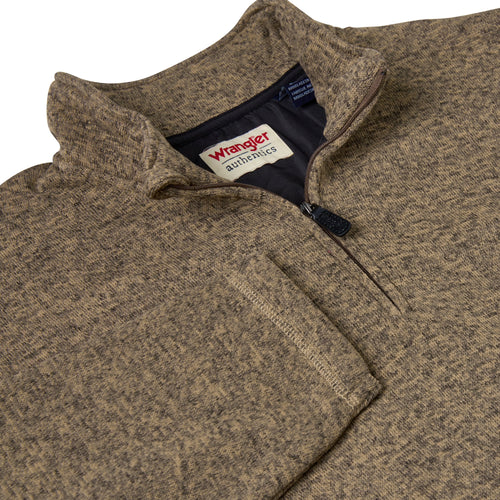 Wrangler Authentics Quarter Zip Fleece