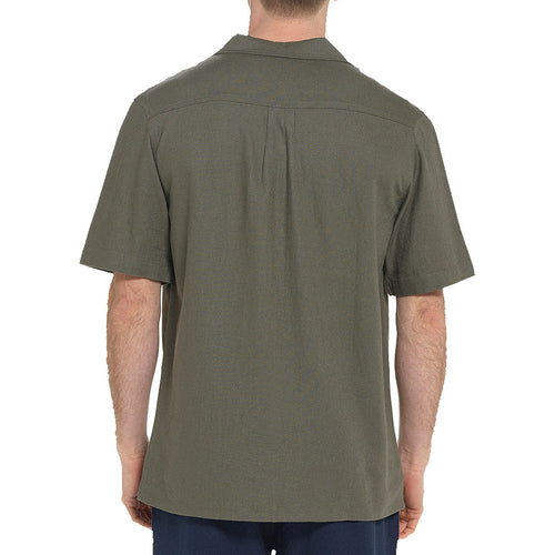 Indigo Roc Linen Blend Shirt