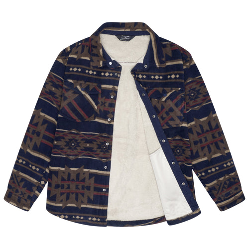 Member's Mark Sherpa Fleece Shacket Overshirt