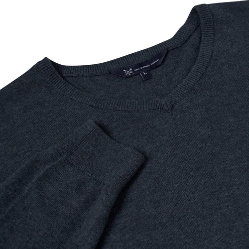 Crew Clothing Company V Neck Jumper