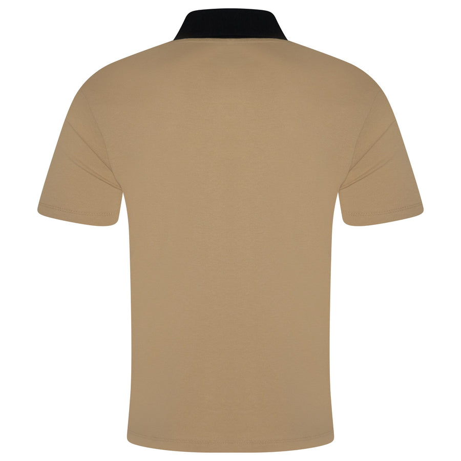 Evryone Contrast Stripe Polo Shirt