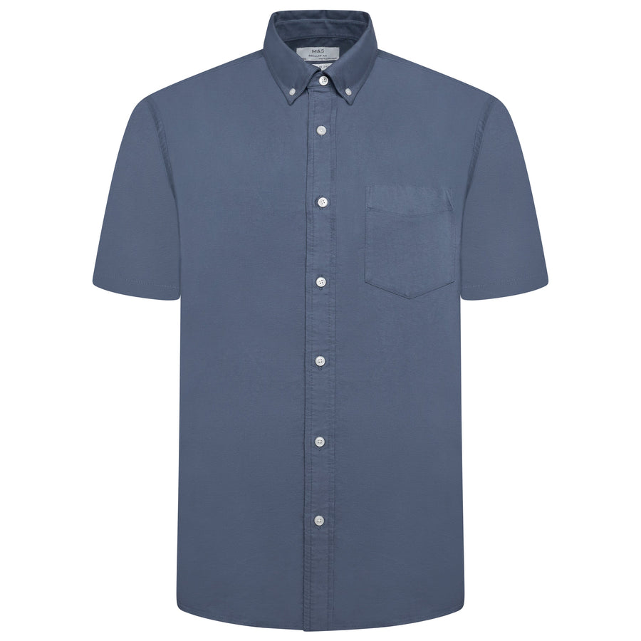 M&S Assorted Ultimate Pure Cotton Oxford Shirt