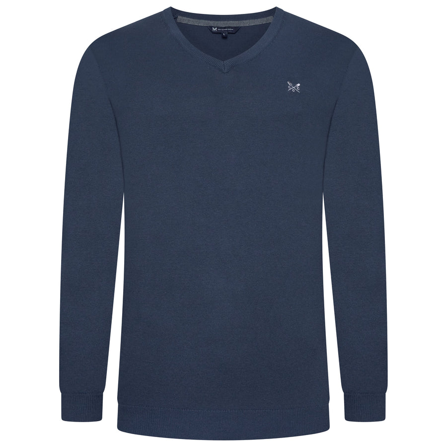 Crew Clothing Company V Neck Jumper