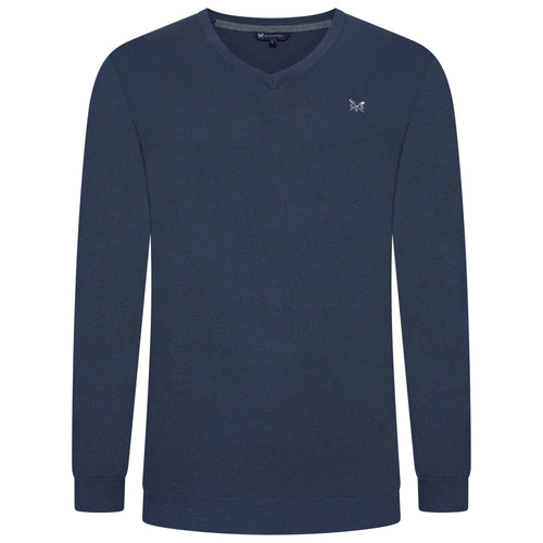 Crew Clothing Company V Neck Jumper