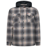 Wrangler Hooded Padded Overshirt Jacket
